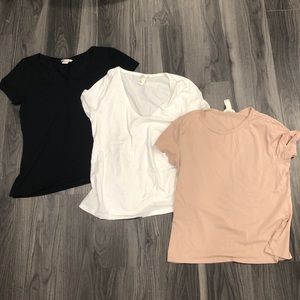 Bundle of 3 H&M Basics Tees